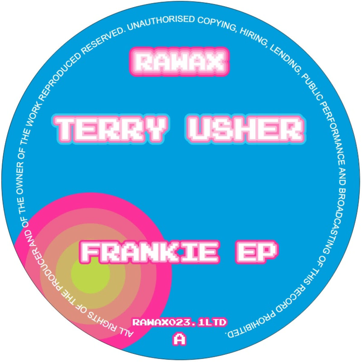 Terry Usher - Frankie EP (2024, Rawax)