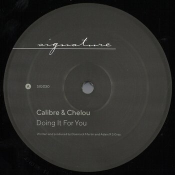 Calibre & Chelou – Doing It For You / No Man Is An Island 12" (2025, Signature Records)