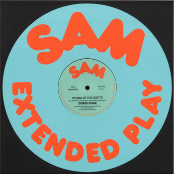 Doris Duke, Rhyze – Woman Of The Ghetto / Free 12" (2025 Repress, Sam Records)
