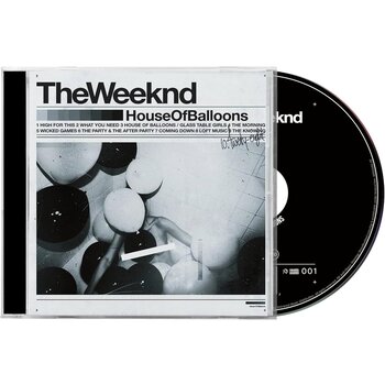 The Weeknd – House Of Balloons CD (2015 Reissue, XO)