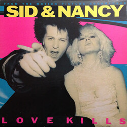 (VINTAGE) V/A - Sid & Nancy: Love Kills OST LP [Cover,Disc:VG+](1986,Canada)