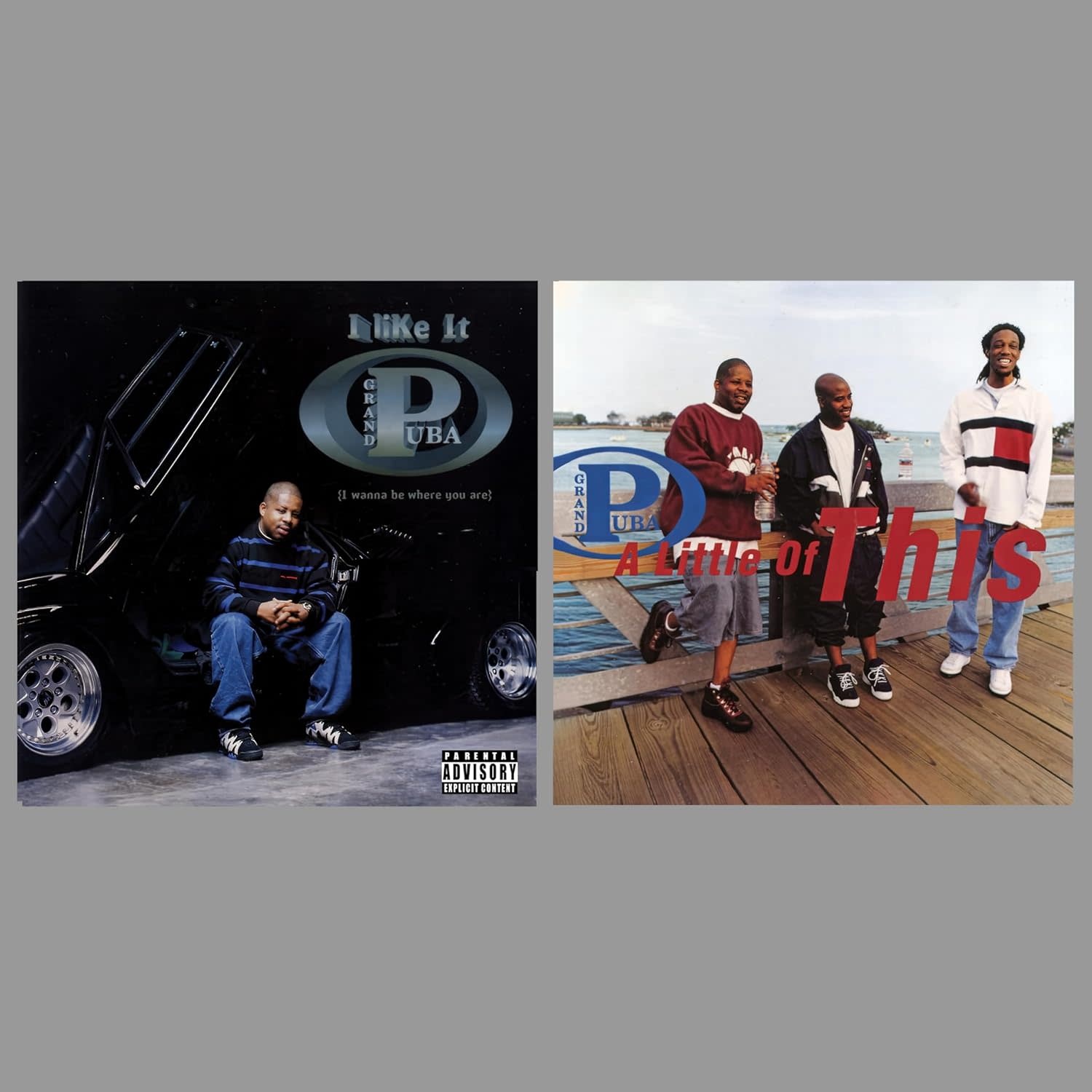 Grand Puba - I Like It (I Wanna Be Where You Are)/A Little Of This 7" (2025, Tommy Boy)