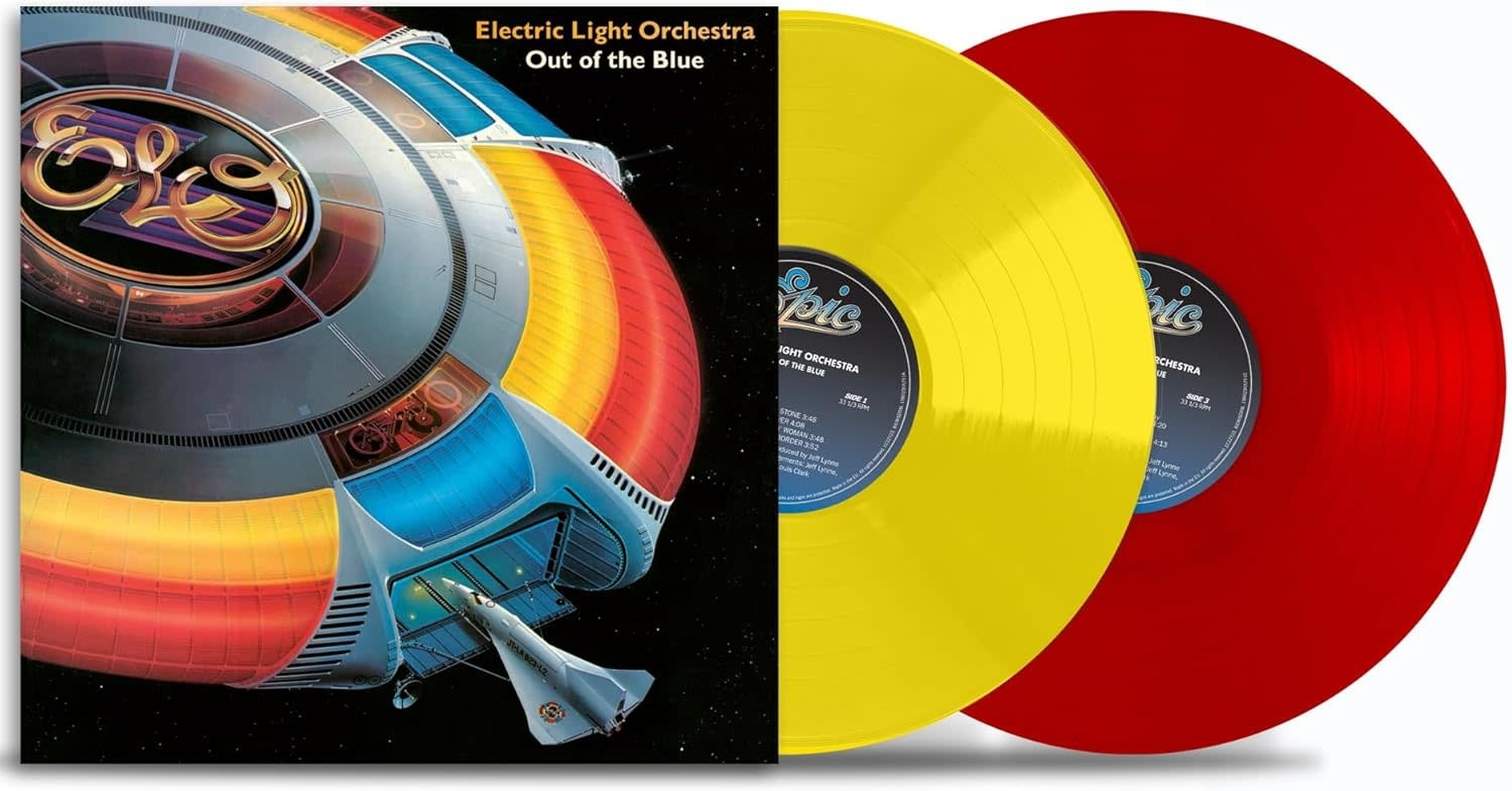 Electric Light Orchestra – Out Of The Blue 2LP (2025 Reissue, Yellow & Red Vinyl, Sony Music 1921 Series)