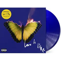 Maroon 5 - Love Is Like LP (2025, Electric Blue Vinyl, Interscope Records)