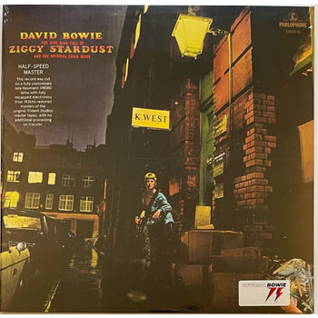 David Bowie - The Rise And Fall Of Ziggy Stardust And The Spiders From Mars LP (2022 Reissue), Half-Speed Master, 180g