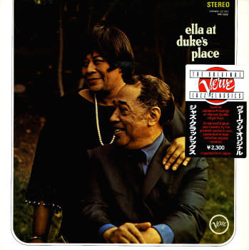 (VINTAGE) Ella Fitzgerald And Duke Ellington - Ella At Duke's Place LP [Cover:NM,Disc:VG+](1984	Verve Records, Japan)