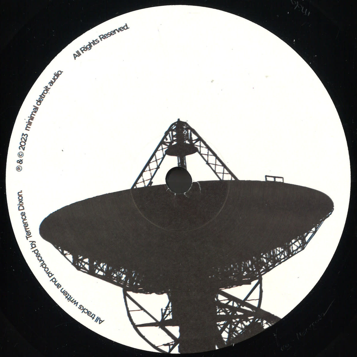 Population One - Edge Of The Visible Universe 12" (2024, Minimal Detroit Audio)