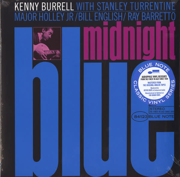 Kenny Burrell - Midnight Blue LP (2021 Blue Note Classic)
