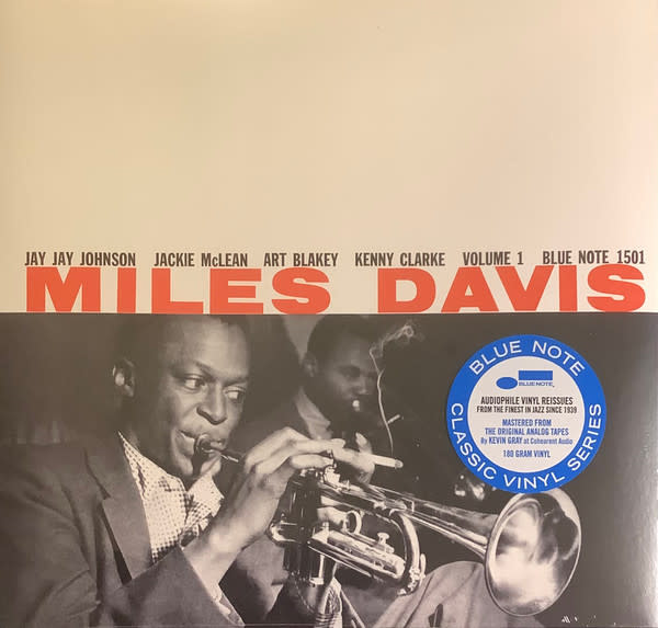 Miles Davis - Volume 1 LP (2023 Blue Note Classic Vinyl Series Reissue), Mono, 180g