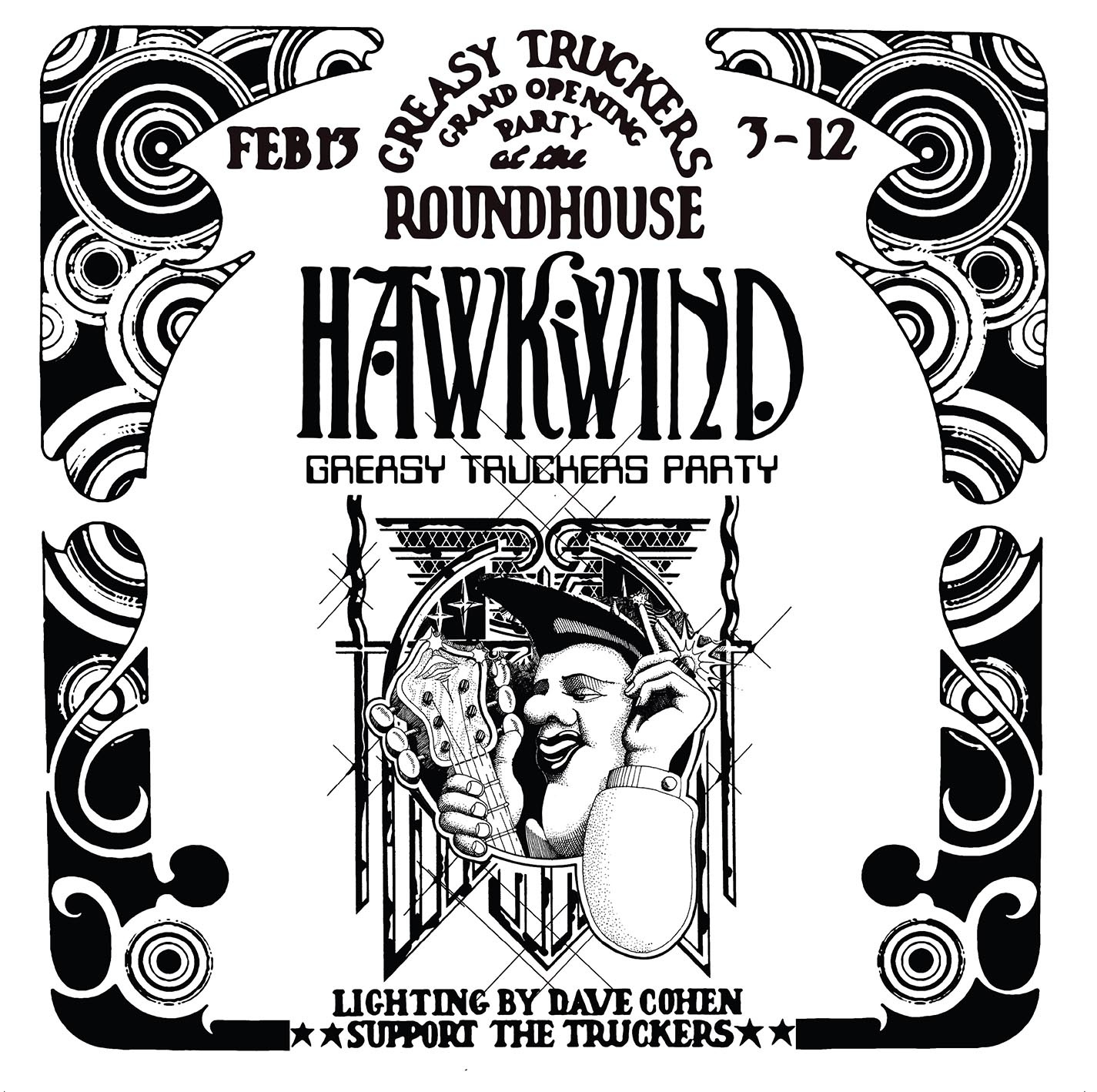 Hawkwind - Greasty Truckers Party 2LP [RSD2021 July]