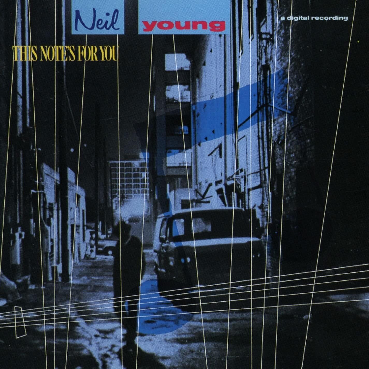 Neil Young & The Bluenotes ‎– This Note's For You LP (Reissue, Reprise Records)