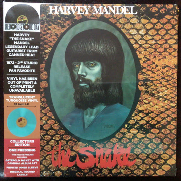 Harvey Mandel – The Snake LP (2025, Janus Records)