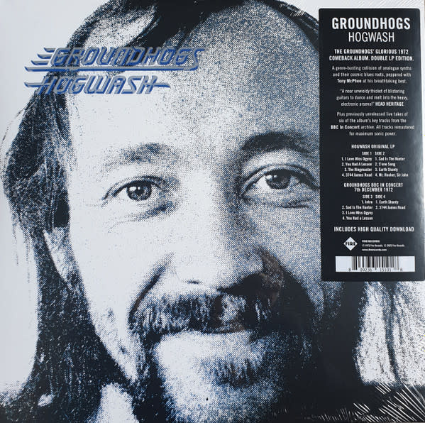 Groundhogs ‎– Hogwash 2LP (2022 Reissue, Fire Records)