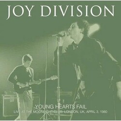Joy Division – Young Hearts Fail: Live At The Moonlight Club, London, UK, April 3, 1980 LP (2025, Clear Vinyl, Dear Boss)