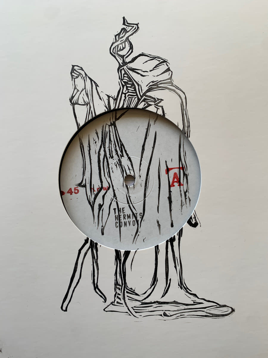 Yobi Alan - The Hermit's Convoy 12" (2025), Toronto Lo-Fi Electronic, Limited 100 Hand-Stamped