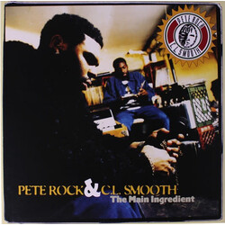 Pete Rock & C.L. Smooth - The Main Ingredient 2LP (2016 Reissue, Get On Down), Clear Vinyl
