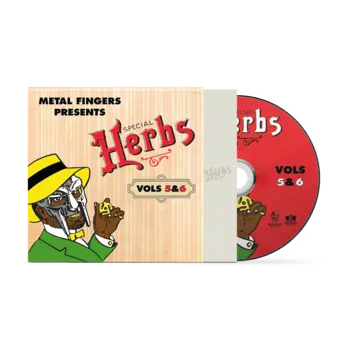 Metal Fingers – Special Herbs Vols 5 & 6 CD (2025 Reissue, Metal Face Records - Special Herbs Series)