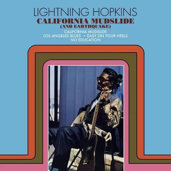 Lightnin' Hopkins – California Mudslide (And Earthquake) LP (2024 Reissue, Yellow Vinyl, Good Time Records)