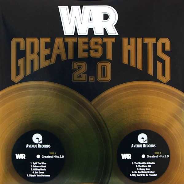 War – Greatest Hits 2.0 2LP (Compilation, Rhino Records)