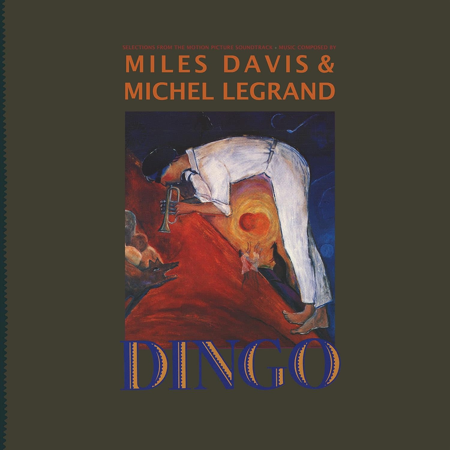 Miles Davis & Michel Legrand – Dingo LP (2022 Reissue, Red Vinyl, Rhino Records)