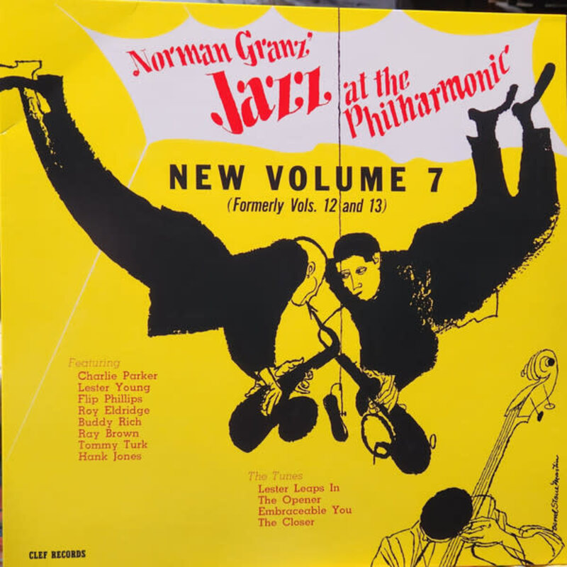 Jazz At The Philharmonic - Norman Granz' Jazz At The Philharmonic - New Volume 7 (Formerly Vols. 12 And 13) LP [RSD2024April], Yellow Vinyl