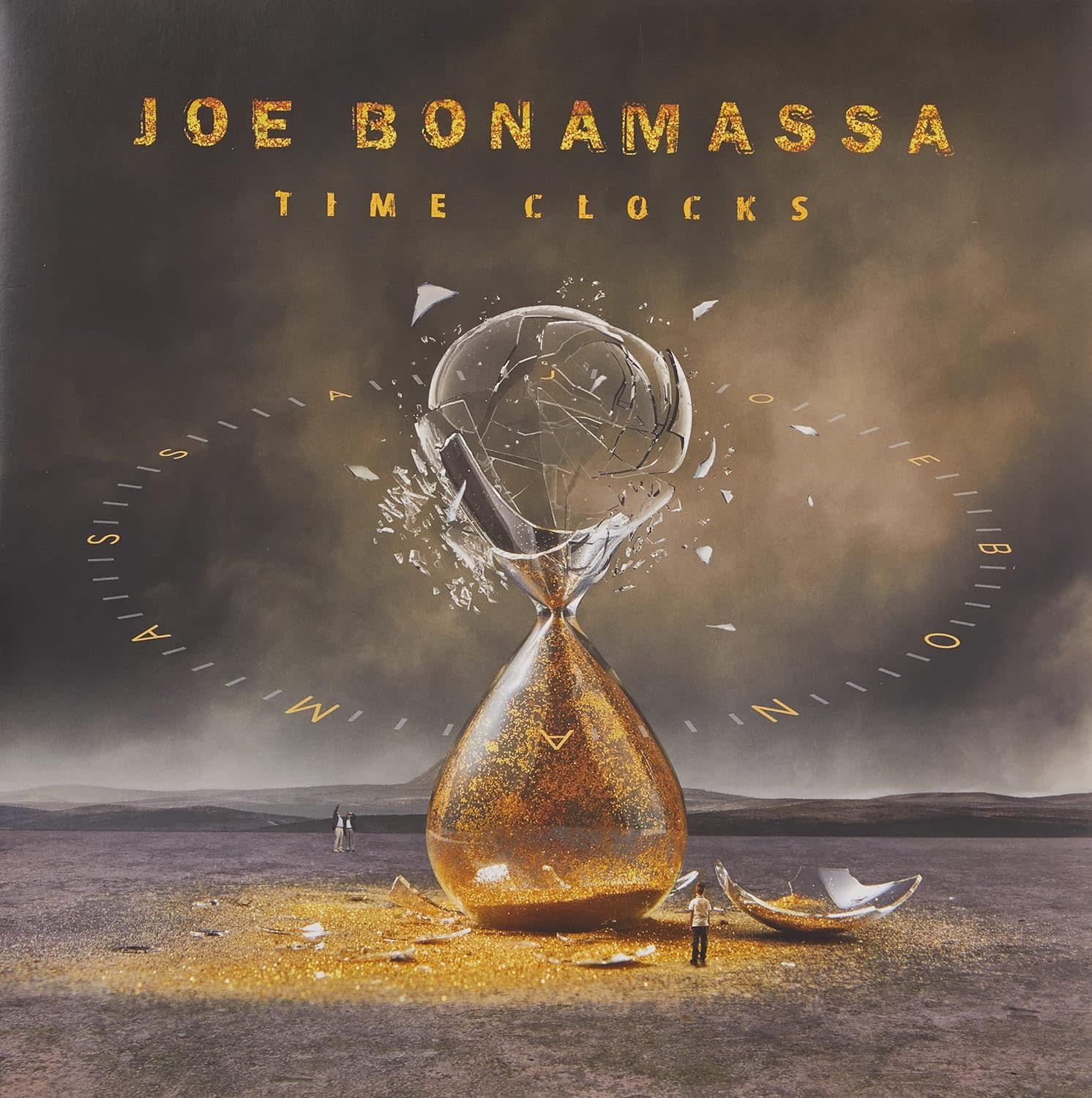 Joe Bonamassa – Time Clocks 2LP (2021, Transparent Gold Vinyl, J&R Adventures)