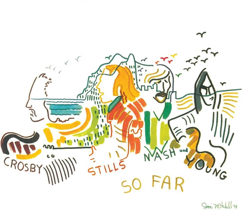 Crosby, Stills, Nash & Young – So Far LP (Reissue, Compilation)