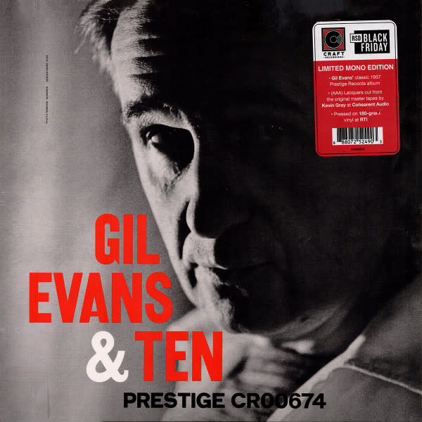 Gil Evans – Gil Evans & Ten LP (2023 Reissue, Prestige)