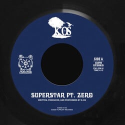 K-Os ‎– Superstarr Pt. Zero / Supernovas 7" (2020	FlipNJay Records)