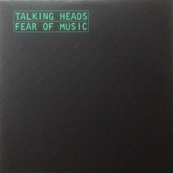 (VINTAGE) Talking Heads - Fear Of Music LP [Cover,Disc:VG+](1979,Canada),Embossed Cover