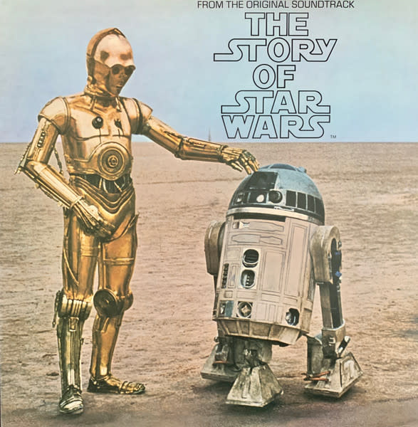 (VINTAGE) Original Cast With Narration By Roscoe Lee Browne - The Story Of Star Wars LP [Cover,Disc:VG](1977,Canada)