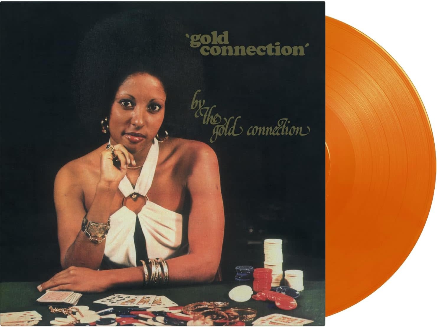 The Gold Connection - The Gold Connection LP (2025 Reissue, Orange Vinyl, Music On Vinyl)