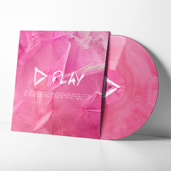 Ed Sheeran – Play LP (2025, Pink & White Marble Vinyl, Atlantic)