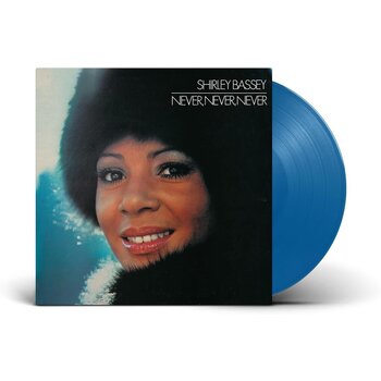 Shirley Bassey – Never, Never, Never LP (2025 Reissue, Blue Recycled Vinyl, Parlophone)