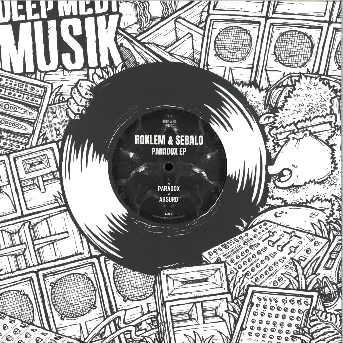 Roklem & Sebalo – Paradox EP 12" (2025, Deep Medi Musik)