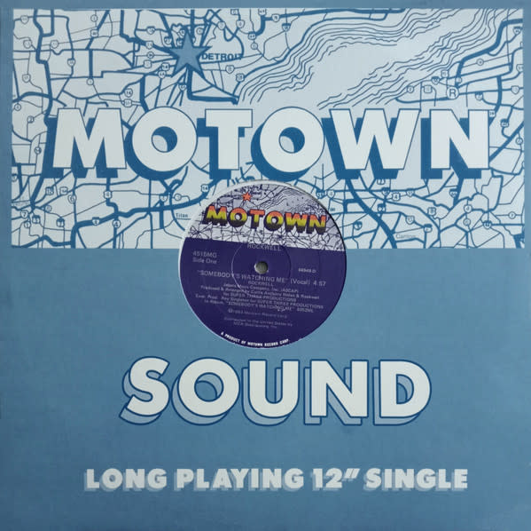 (VINTAGE) Rockwell - Somebody's Watching Me 12" [VG+] (1983,Canada)
