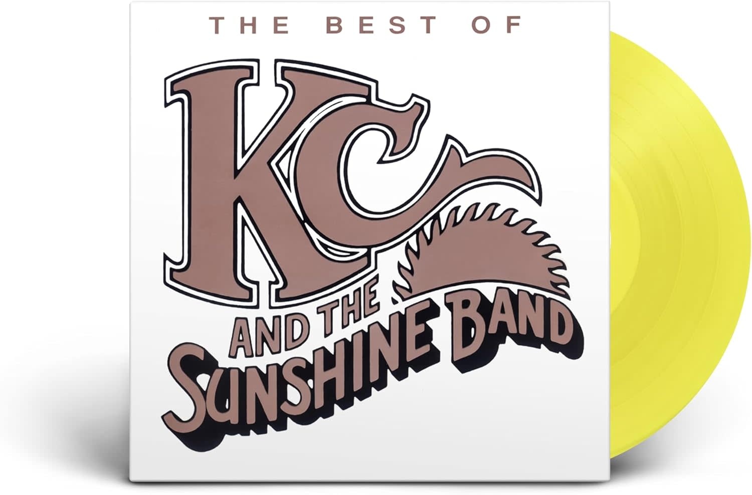 KC And The Sunshine Band – The Best Of KC And The Sunshine Band LP (2023 Reissue, Translucent Yellow Vinyl, Rhino Records)