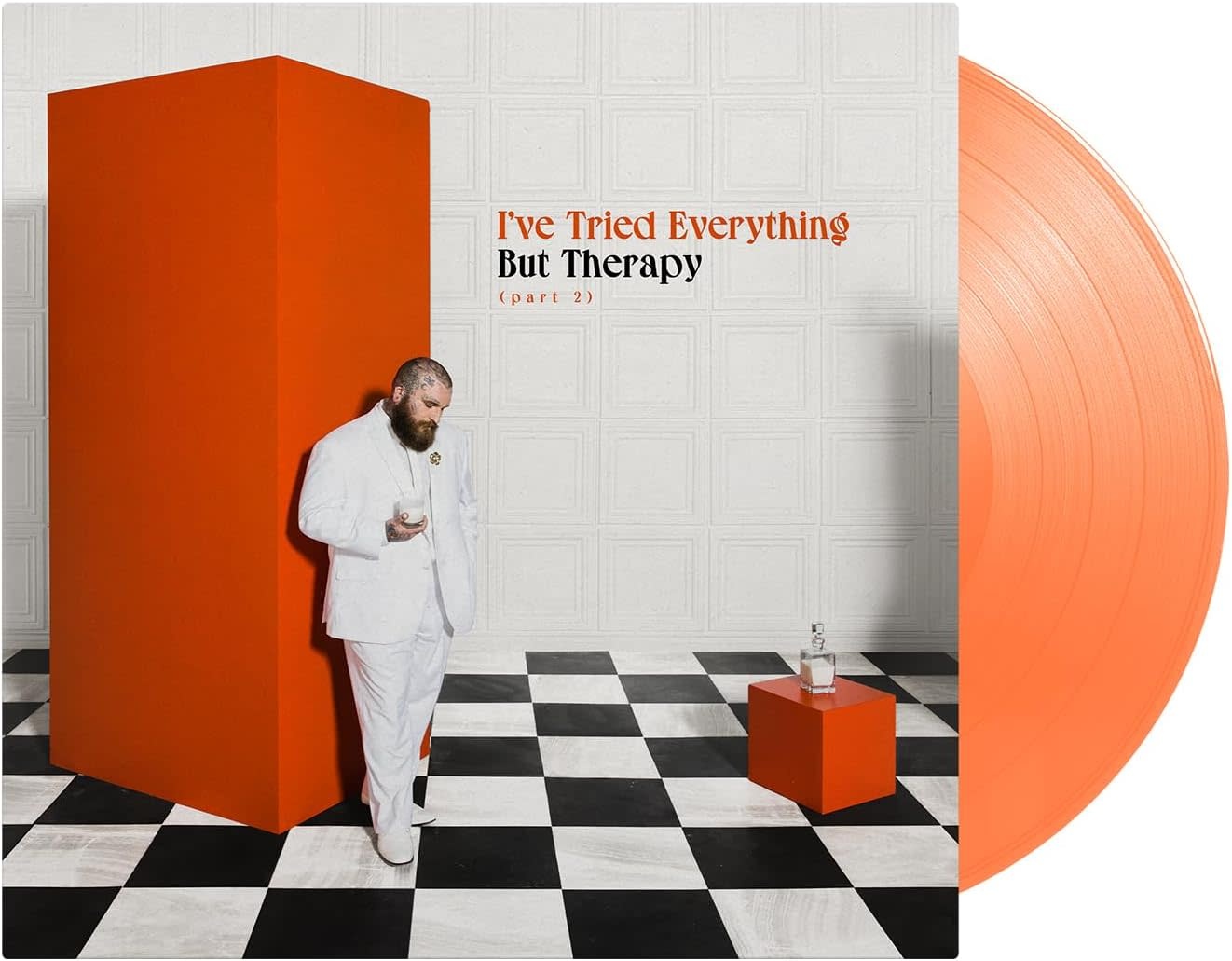 Teddy Swims – I've Tried Everything But Therapy (Part 2) LP (2025, Tangerine Vinyl, Warner Records)