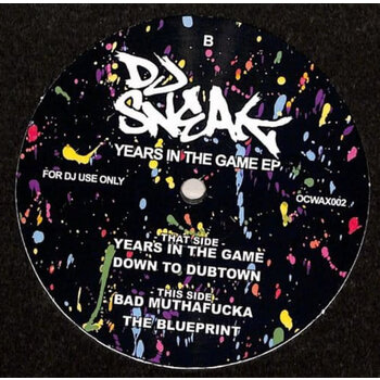 DJ Sneak – Years In The Game EP 12" (2024, Only Cuts)