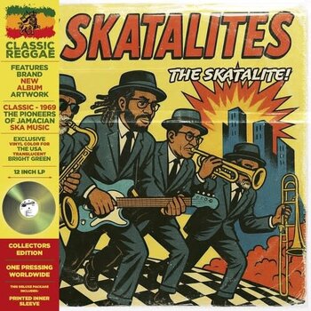 The Skatalites - The Skatalites! LP (2025, Translucent Bright Green Vinyl, LMLR)