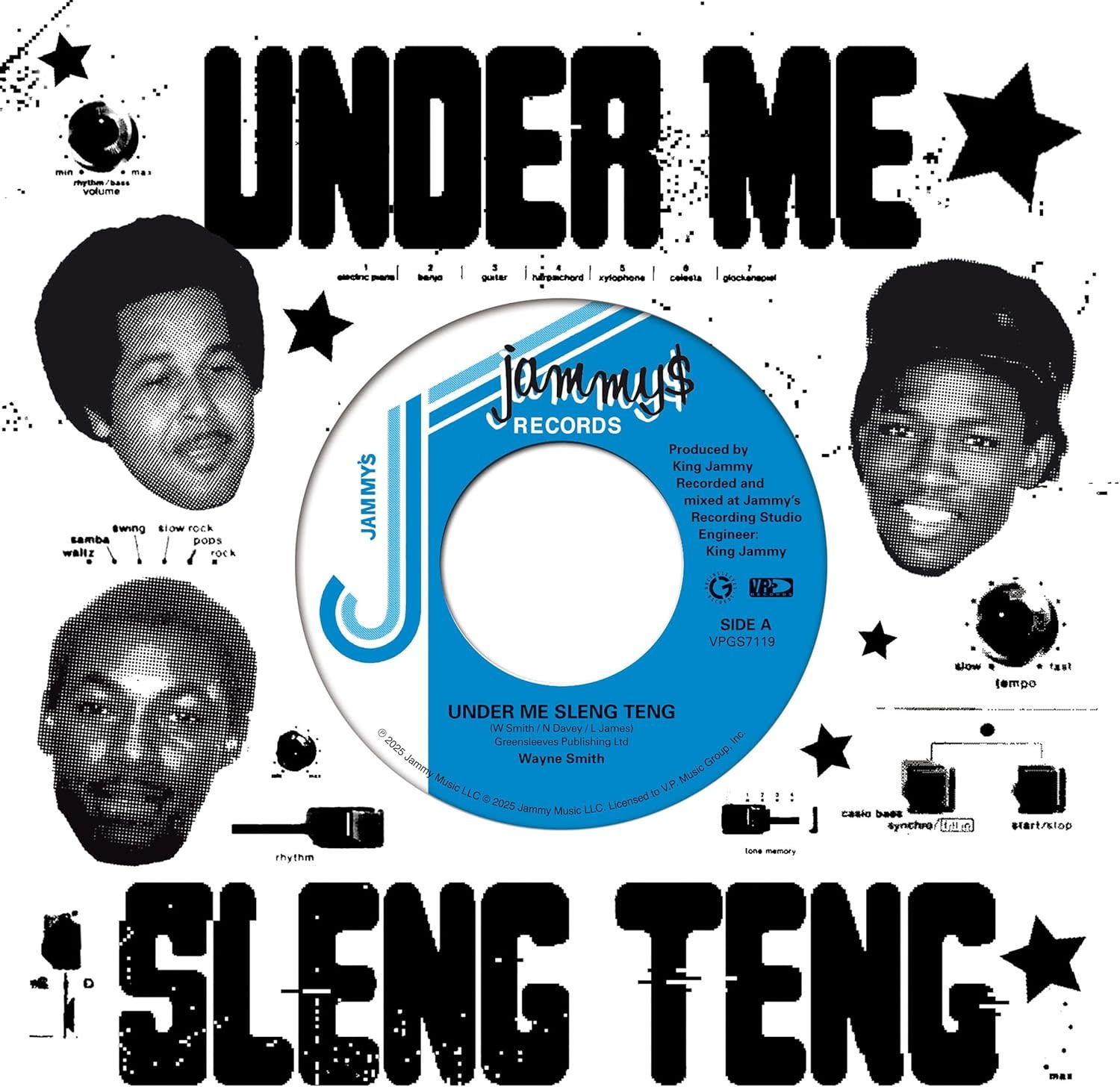 Wayne Smith - Under Me Sleng Teng 7" (2025, VP Records)