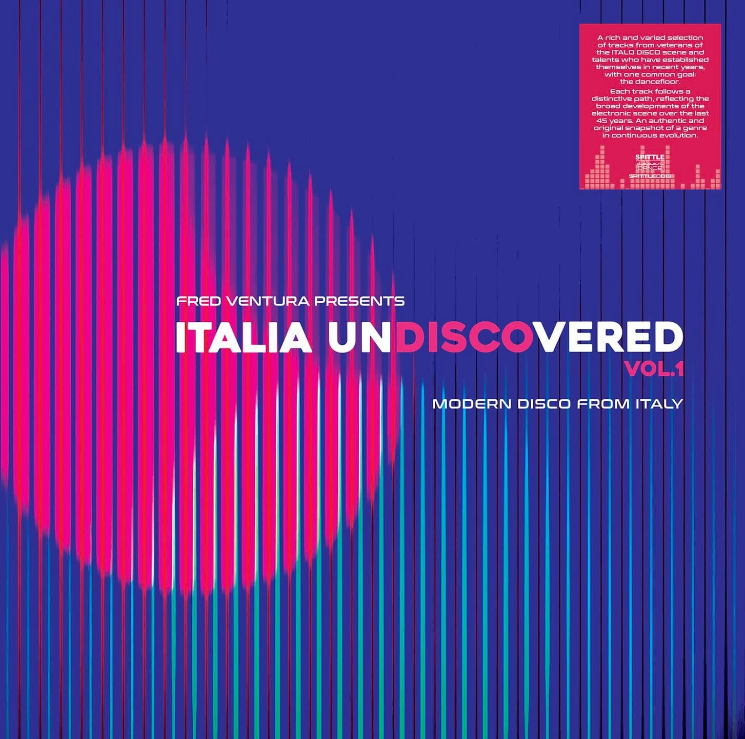 Various – Fred Ventura Presents Italia Undiscovered LP (2025, Spittle Depandance)