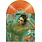 Taylor Swift – The Life Of A Showgirl LP (2025, Sweat & Vanilla Perfume Orange W/ Gold Glitter Vinyl, Republic Records)