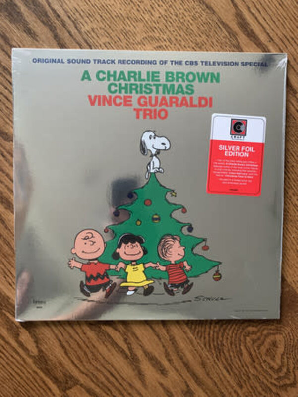 Vince Guaraldi Trio - A Charlie Brown Christmas LP (2021 Reissue), Silver Foil Jacket