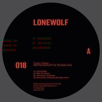 Timothy J. Fairplay – Melt The Chains EP 12" (2025, Lonewolf)