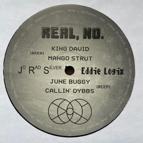Eddie Logix & Jo Rad Silver – Real, No. 12" (2024, Akka + BeepBeep)