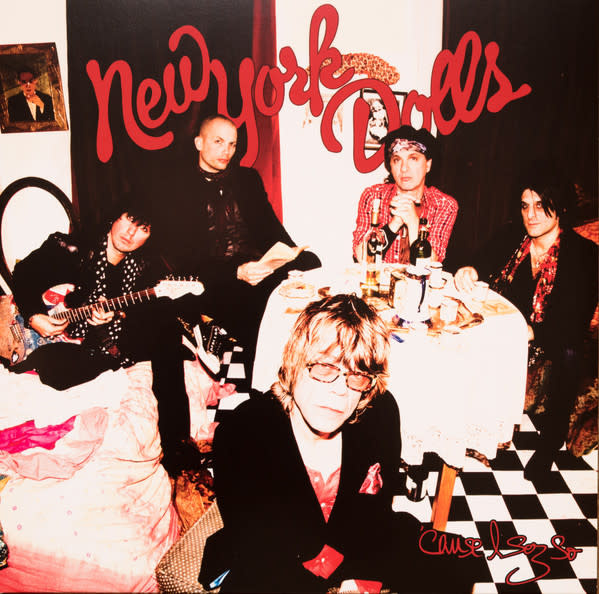 New York Dolls – 'Cause I Sez So LP (2025 Reissue, Red Vinyl, Rhino Records)
