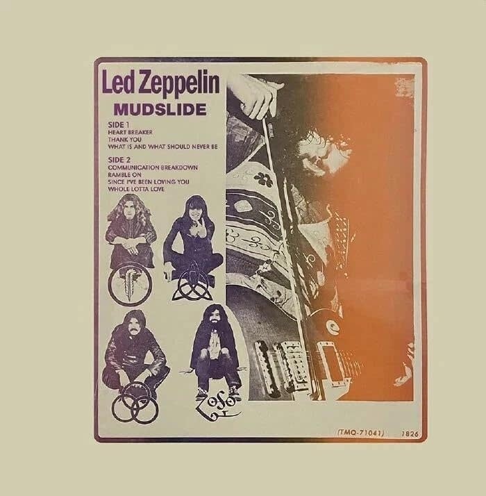 Led Zeppelin - Mudslide - Live in Vancouver March 21, 1970 LP (2025, DBQP)