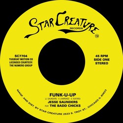 Jesse Saunders / Z-Factor – Funk-U-Up / Fantasy (Vocal) 7" (2025, Star Creature)