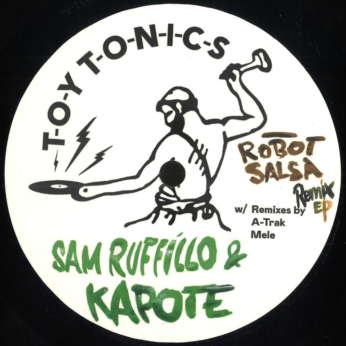 Sam Ruffillo & Kapote – Robot Salsa (Remix EP) 12" (2025, Toy Tonics)